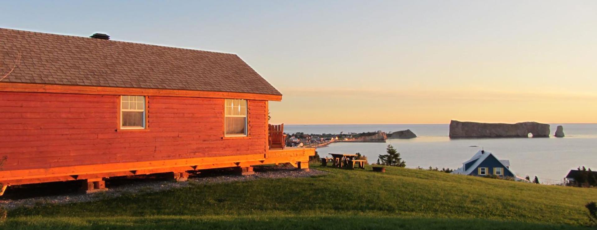 Chalets Nature Océan Perce Esterno foto